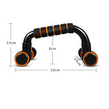 2 Pcs/set Push Up Bar Fitness Push-Ups Stands Bracket Hand Grip Holder Trainer for Chest Muscle Exercise Training THANKSLEE