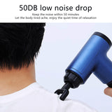 Massage Gun Deep Tissue Percussion Muscle Massager For Pain Relief 39 Speeds LCD Dual Screen Fascia Gun Electric Body Massager