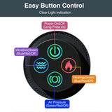 Multifunctional Ankle Massager Air Pressure Electric Hot Compress Pulse Vibration Foot Heating Brace Support Sprain Pain Relief