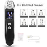 Electric Blackhead Remover Blackhead Acne Vacuum Cleaner Pore Skin Care Tools Nose Face Deep Cleansing Suction Machine Set