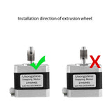 3D Printer Parts BMG Extruder Dual Clone Extruder Upgrade Extruder 1.75mm Filament for 3D printer CR10