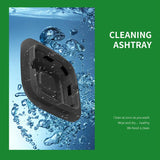 Home Office Air Purification Cleaner Desktop Filters Ashtray Filter Portable Smoke Air Purifier Dust Cigarette Remover Deodorant