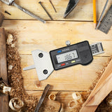 Tire Tread Depth Gauge, Tread Depth Gauge, Tire Gauges, LCD Display,Tire Depth Gauge with mm/inch Conversion