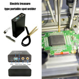 5 Gears DIY Mini Spot Welding Machine for 18650 Lithium Battery Adjustable Spot Welder with Nickel Sheet Power Bank Welding Tool