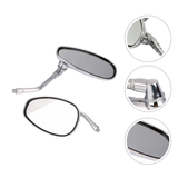 1 Pair Mirror Long Rod Practical Durable Fashion Rear View Mirrors Rearview Mirrors for Motorbike