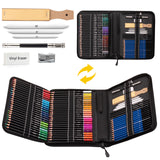 95 pieces of painting pencil oily colored lead set art colored pencil sketch pencil beginner painting set