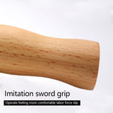 4Pcs Scraping Stick Beech Wood Back Shoulder Neck Waist Leg Massage Tools Fat Burner Meridian Brush Slim Cellulite Massager Rod