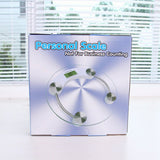 Digital Body Scale High Accuracy Weight Scale For Body Weight Healthkeep Bathroom Scale Round Transparent Scale