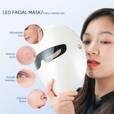 Wireless 7 Color LED Facial Mask Photon Therapy Skin Rejuvenation Brightening  Anti-Wrinkle Ance Treatment Face Beatuy SPA Mask