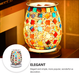 1 Pc Durable Portable Essential Oil Diffuser Night Light 3D Glass Fragrance Lamp for Office Home