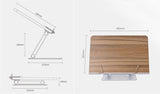 Wooden Reading Book Stand Children's Multi-functional Book Lazy Reading Bookshelf Student Desktop Height Adjustable Laptop Stand