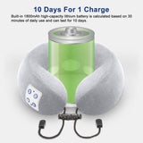 USB Rechargeable Massage Pillow with Heat U Shaped Neck and Body Massage Massagem  Shoulder Cervical Massager Home Car Relax