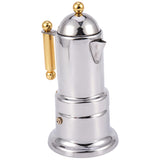 200Ml 4 Cups Stainless Steel Coffee Pot Moka Coffee Maker Teapot Filter Automatic Coffee Machine Espresso Machine