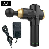 Electric Fascia Gun Muscle Relaxation Muscle Massager 30 Adjustable Variable Speed with Power Display Fascia Guns Massager Tool