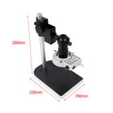 HDMI Microscope Camera Set   HD 13MP 60F/S HDMI VGA Industrial Microscope Camera+130X C mount lens 56 LED Ring Light Lamp