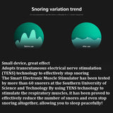Smart Snore Stopper Stop Snoring Biosensor anti snore Sleeping Aid with APP and sleep monitor sleep aid device CPAP replacer