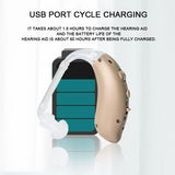2021 New USB Rechargeable Apparatus In Ear Hearing Aid  Sound Enhancer Portable Low-Noise Wide-Frequency Hearing Aidsdeaf