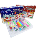 New Christmas Gift box Pop Its Fidget Toys Antistress Popet Push Down Games Figet Toy Large Simple For Kids Gifts Surprise Box