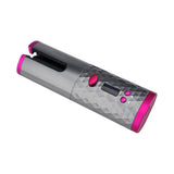 Cordless Automatic Hair Curler iron wireless Curling Iron USB Rechargeable Air Curler for Curls Waves LCD Display Ceramic Curly