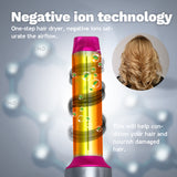 5 in 1 Set Hair Dryer Hot Comb Wet and Dry Professional Curling Iron Hair Straightener Styling Tool Hair Dryer Household Kit