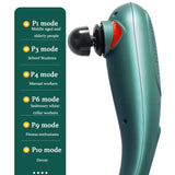 NEW Handheld Back Massager Cordless Neck Massager with 6 Massage Nodes Body Massager for Back Pain Relief and Muscle Relax USB
