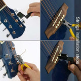 Guitar Tool Kits,28Pcs Repair Setup Maintenance Adjustments with Carry Bag DIY for Electric Guitar, Ukulele, Bass Banjo