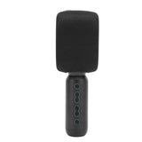 Wireless Microphone HiFi Dual Speakers Portable Handheld Bluetooth 5.0 Mic with Cool Light and 5 Voice Changing Effects DC 5V