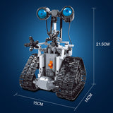 Creative RC Robot High Tech Electronic Toys Building Blocks Remote Control Intelligent Robot Bricks Toys For Kids Child Gift