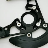 Dropship-MTB Chain Guide BB Mount Mount Bike Pulley Chain Guide DH Chainring Protector Bicycle Chain Stabilizer 32-38T