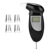 Handheld Backlight Digital Alcohol Tester Digital Alcohol Breath Tester Breathalyzer Analyzer LCD Detector Backlight Light