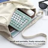 Portable USB 2.4G Wireless Keyboard And Mouse For Macbook PC Game Computer Laptop Retro Mini Gaming Keyboard Mice Kit Gamer