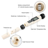 Newest YY-400 4 in 1 PH/ORP/H2&TEM Meter Digital Dydrogen Ion Concentration Test 964E