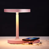 Multifunctional Makeup Mirror Table Lamp Night Light Adjustable Brightness Fill Light Mirror Wireless Charging Desktop Mirror