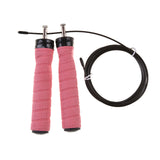 Fitness Workout Speed Jump Rope Skipping Ropes Weighted Skip Rope Home Exercise Jump Ropes with Ball Bearings Anti-Slip Handles