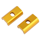 Dropship-2PCS Aluminum Alloy Lightweight Hinge Clamp Plate Set with Magnet C Buckle for Brompton Bicycle,Bicycle Parts