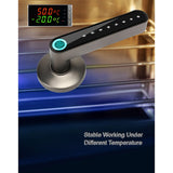 Hot 3C-Fingerprint Door Lock Smart Bluetooth Password Handle Lock APP Unlock Keyless Entry Works For IOS/Android Home Security
