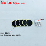 Bike Bicycle Cycling Tire Repair Kit Tool Set Inner Tube Patching Tyre Filler Glue Free Cold Patch Sealant Fix Portable Tirefit