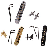 BRASS ROLLER SADDLE BRIDGE FOR ELECTRIC GUITAR