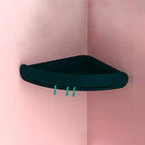 Bathroom Shelf Organizer Corner Shelf Storage Holder Plastic Bathroom Rack Suction Cup Shower Wall Holder Shampoo Holder