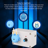 Adjustable Flow Rate Peristaltic Pump Silicone Tube with 6v/12v/24v Power Supply Laboratory Metering Pump for Pumping Water JB
