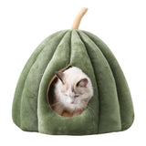 Warm Cave Bed for Indoor Cats Washable Self-Warming Beds Calming Fluffy Tent House for Small Dogs Non Slip Bottom