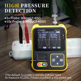 Oscilloscope Transistor 200kHz Bandwidth Digital Oscilloscope 2 In 1 Testing Tool PWM Square Waves Output 2.4 Inch Color Display