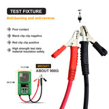 Automotive Battery Tester,HP-26A 6V 12V Lead-Acid Car Battery Checker Test for Battery Volt, Storage Capacity with LED Indicator