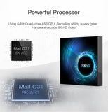 T95 6K H616 Quad Core Media player Play  Android 10  2.4g & 5g Wifi Bluetooth 5.0 4g 16g 32gb 64gbMedia Player