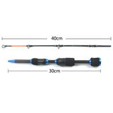 Winter On Ice Fishing Rod 67cm Carbon Fiber Heavy Ultrashort Spinning Rod Tackle 094C