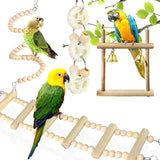 15/9/8/3 Pcs Bird Chewing Toy Funny Cotton Rope Parrot Toy Bite Resistant Cockatiels Parakeet Training Toy Bird Accessories Cage
