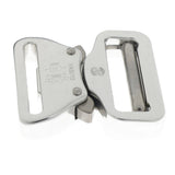 Aluminum Alloy Outdoor Quick Release Harness Webbing Buckle for 4.4cm Belt