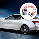 Spark Plug Wire Set 021905409AD Spark Wire Set Spark Plug Cables Fit for VR6 2.8 2.9 Engines Passat for VW Golf III