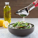 Lemon Squeezer Juicer,Citrus Juicer,Press with Silicone Handles Zester Grater,Grater Citrus Squeezer for Home