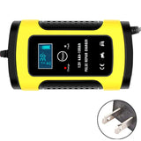 Car Battery Charger Digital LCD Display Full Automatic 12v Car Battery Charger Power Puls Repair Chargers Wet Dry Lead Acid